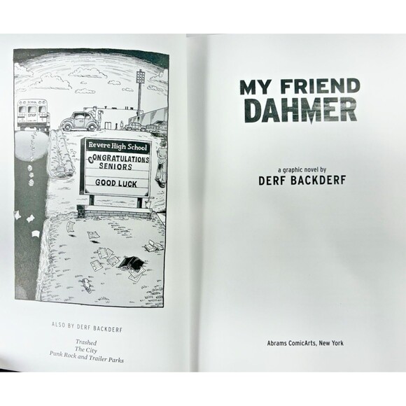 MY Friend Dahmer by Derf Backderf 2012 Abrams ComicArts Paperback Graphic Novel - Picture 5 of 9